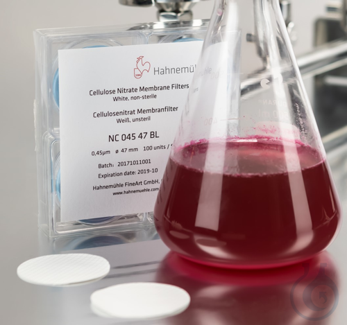 Membrane filter Cellulose nitrate ,0.45 µm, non-sterile ,Discs 47 mm