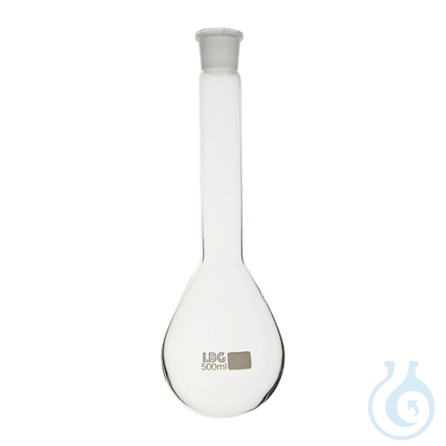 Kjeldahl flask, standard ground mouth, 1000 ml, 29/32