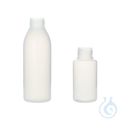 Narrow mouth bottle, 24/410, LDPE, 50 ml, 10 pcs