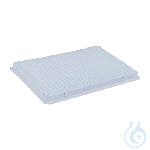 qPCR plates, natural colour, 384 wells, 100 pcs