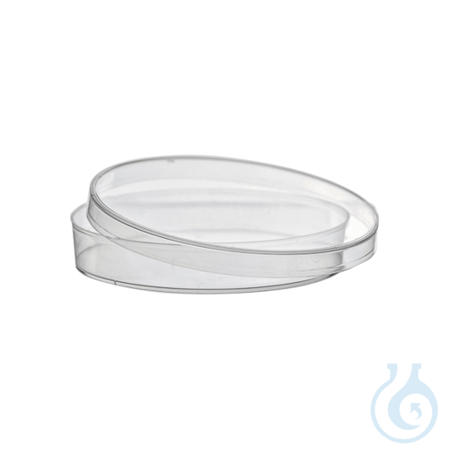Petri Dishes, Ø100 mm, PS, with 3 vents, aseptic, 460 pcs