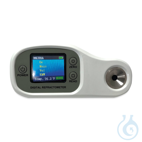 Digital portable refractometer RSD205 multiscale (Oe, Mass S/W, Vol AP, KMW)