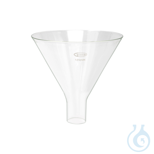 Powder funnel, glass, Ø 60 mm, Premium Line, 6 pcs