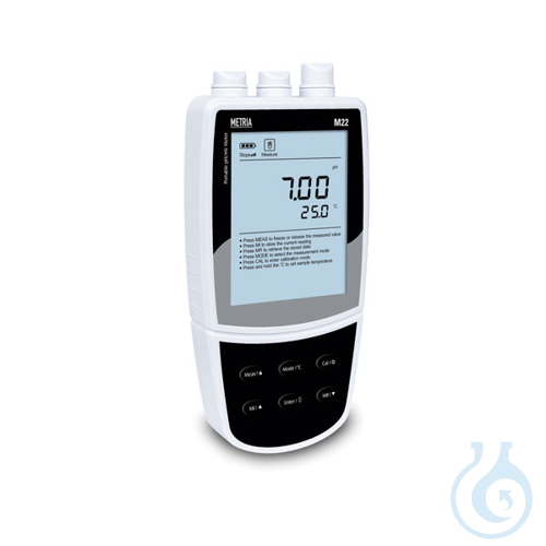 METRIA portable pH meter model M22, 1pcs
