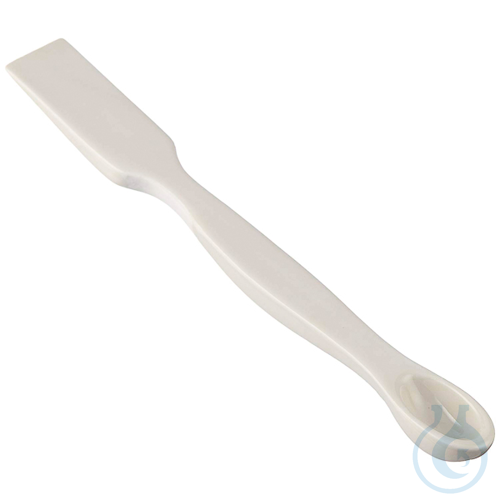 Porcelain spatula with spoon, 195 mm