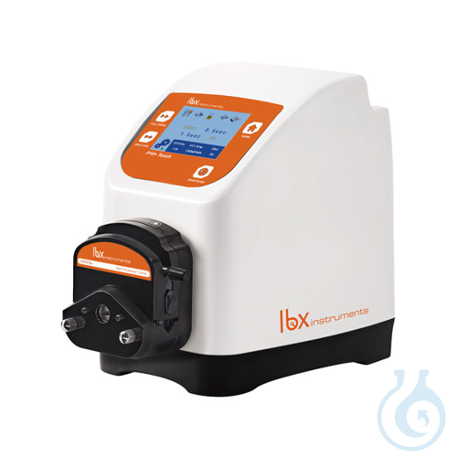 LBX P10+ Touch Peristaltic Pump, 2 channels, 0.1 - 600 rpm, EU cable