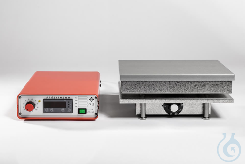 Precision hotplate 430x580mm, type SR, with separate table-top regulator, 350°C