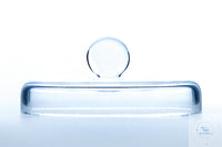 Crucible lid (quartz) inner diameter 74mm, height 10mm