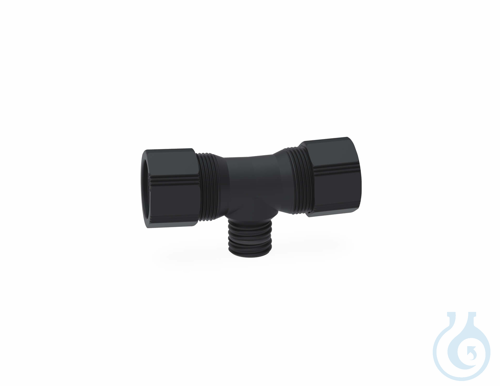 b.safe Y-Connection Tubes for Waste Pipes, L 120mm, 2x Ø 32 mm, 1x GL25 made of