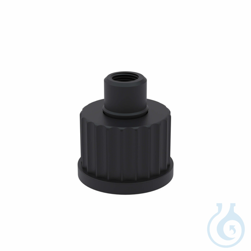 b.safe Connectors, 1x GL 25 (f), 1x NPT 1/8'' (f) Screw cap GL25 made of PPS,