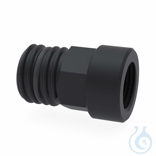 b.safe Connectors, GL 25 (m) - G 1/2'' (f) static dissipative PE-EX, 1x thread