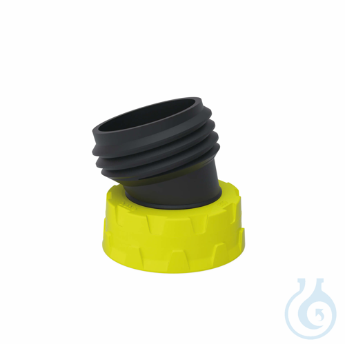 b.safe Angled Adaptor for Canisters, S 60 Insert made of static dissipative PE-E