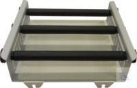 Baseplate for OS/LS 20 for the reception of Erlenmeyer retaining clips