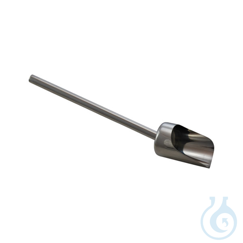 Long handle Pharma scoop, 316 L,1000 ml, 835 mm, Premium Line