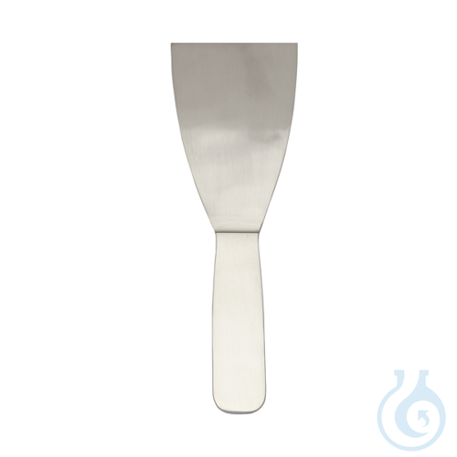 Scraper in stainless steel 316 L, 130×75 mm