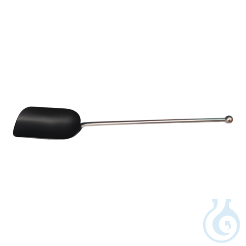 Stainless steel scoop coated with PTFE, with knob, 105×32 mm