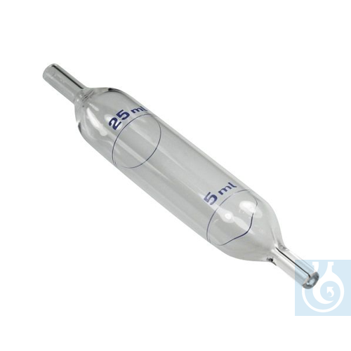 Homogenizer pipette, marks at 5 ml and 25 ml