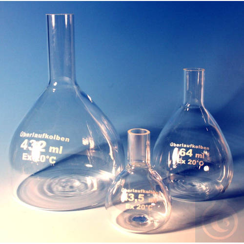 Overflow-volumetric flask, 432 ml