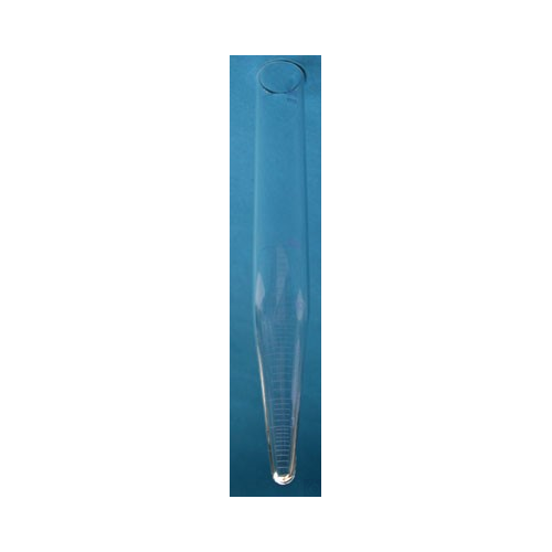 Centrifuge glass for determination of solubility, 24 mm Ø, 195 mm length