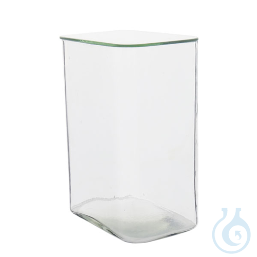 Squared glass chamber 125x225x225mm