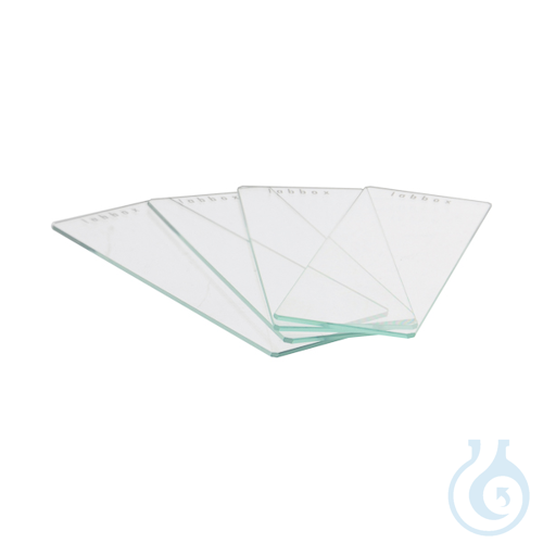 Microscope slides ground edges Standard Line, 75 x 25 mm (1.0-1.2), 50 pcs.
