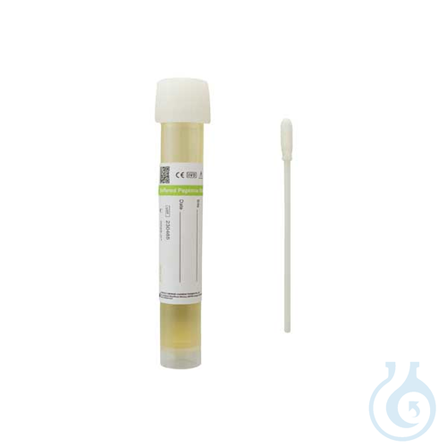 Surface sampling kit, sterile swab and vial with 10 ml of peptone water, 50 unit
