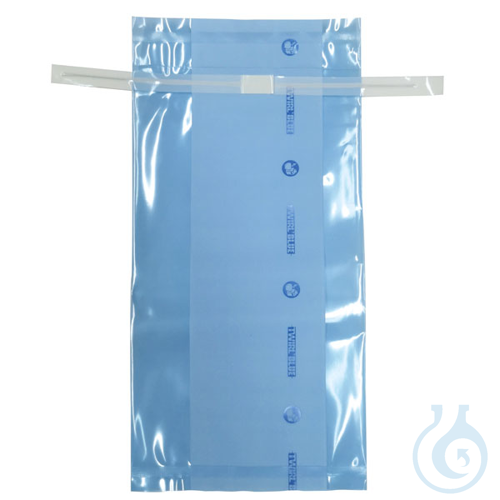 Blue sterile bags, 450 ml, 500 pcs