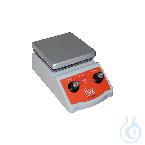 Heating magnetic mini stirrer, LBX Instruments, H01 series, 2 L, EU plug
