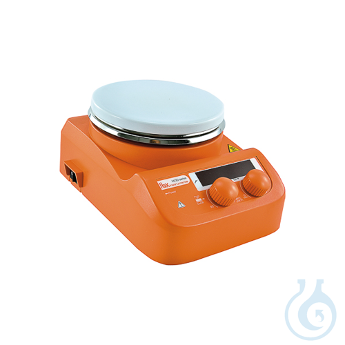 Magnetic stirrer with heating, LBX H03D, ceramic coated plate and digital regula