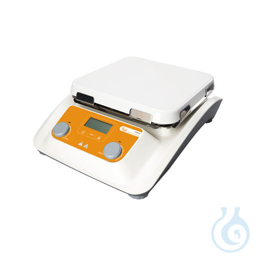 Digital magnetic stirrer with heating up to 500 °C, H30SQC, 30 L