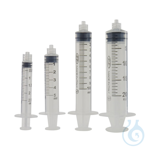 Disposable syringes, Luer Lock, sterile, 2,5 ml, 100 pcs