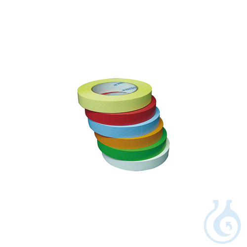 Self-adhesive label tape, 55 m x 19 mm roll, blue