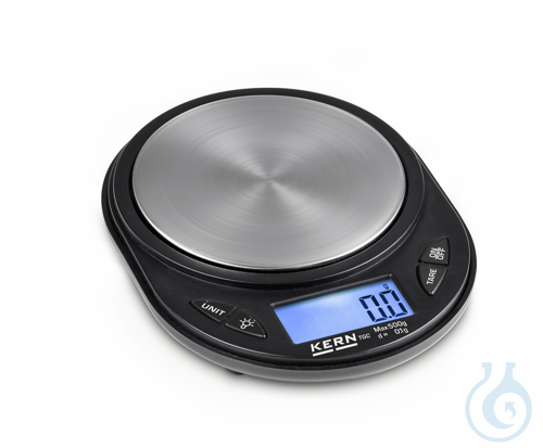 Pocket balance TGC 500-1, Weighing range, 500 g, Readout 0,1 g