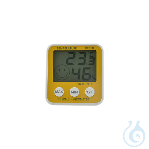 Digital indoor thermohygrometer, -10 +50 ºC