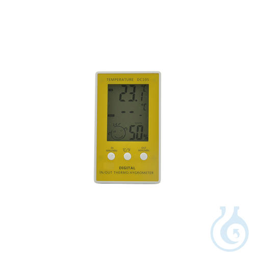 Digital indoor/outdoor thermohygrometer, -50 +90 ºC