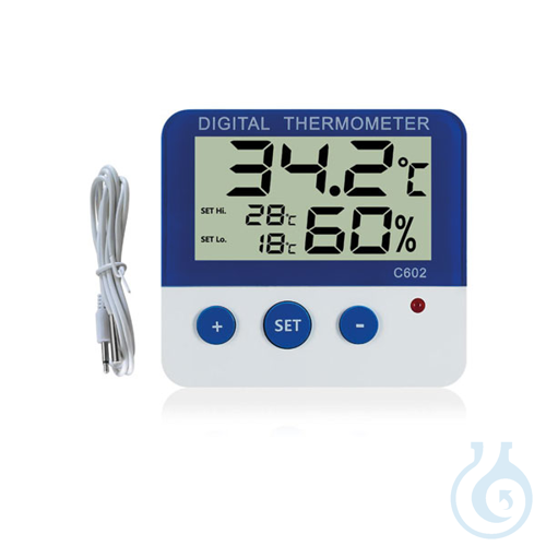 Digital Thermo-Hygrometer for Refrigerators and Freezers, C602