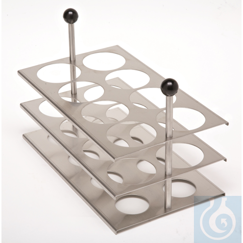 Gestell für 8 Röhrchen, Ø 56 mm (Milchflaschen)