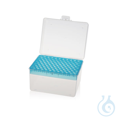 Rekje voor pipetpunten, type Gilson/Eppendorf, blauw, punten 1 ml, 1 stuk