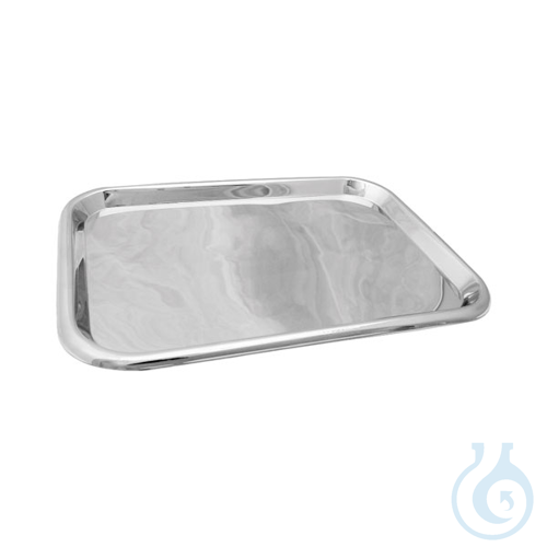 Shallow instrument tray, 285 x 150 x 18 mm