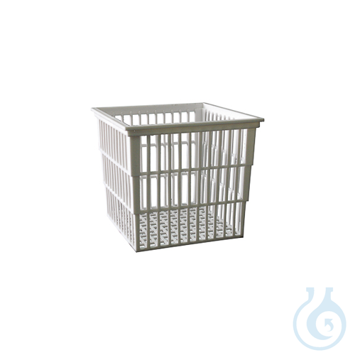 Test tube basket, polypropylene, 160 x 160 x 160 mm