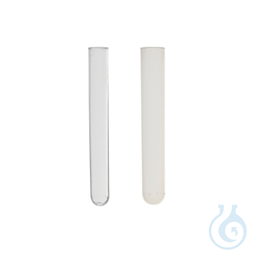 Test tube without rim, vol. 5 ml, Ø12x75 mm, PS, 500 pcs