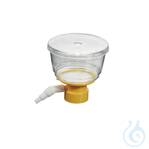 Vacuum filter Cup PVDF for tubes, sterile, 150ml, 0,22um, 24 pcs
