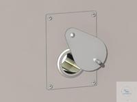 Entry port with 23 mm clear diameter, can be closed, standard position; right ce