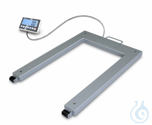 Pallet scale UFC 600K-1M, Weighing range, 600 kg, Readout 0,2 kg