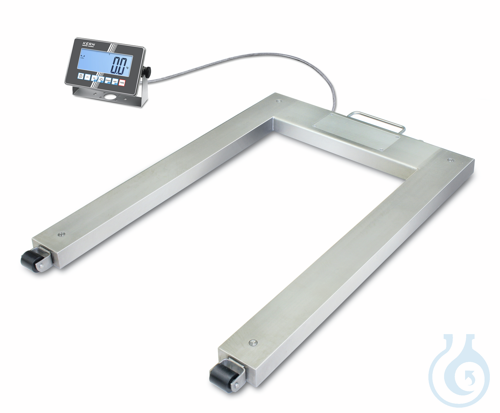 Pallet scale - stainless steel UXC, 600K-1M, Weighing range 600 kg, Readout