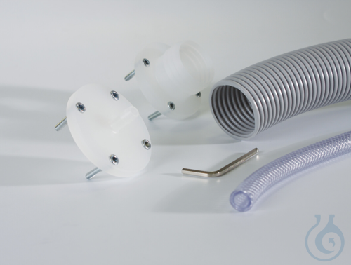 SICCO Connecting kit for gas filling, 2x 5 m consisting of two discs with hose c