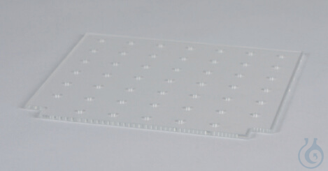 SICCO Shelf, B 258 mm x H 5 mm x T 250 mm transparent PMMA for SICCO Vacuum Desi