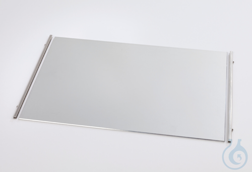 SICCO Shelf, B 474 mm x H 4 mm x T 320 mm Aluminium, including 2 rails, suitable