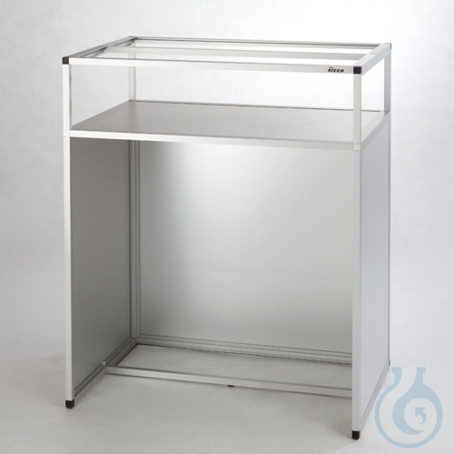 SICCO Rack for Glove Box (standing work position), B 890 mm x H 1090 mm x T 600