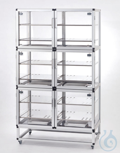 SICCO Desiccator Wall Antistatic, B 1080 mm x H 1870 mm x T 580mm conductive POL